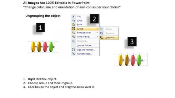 Successive Abstraction Using Circular Arrows Best Flowchart PowerPoint Slides
