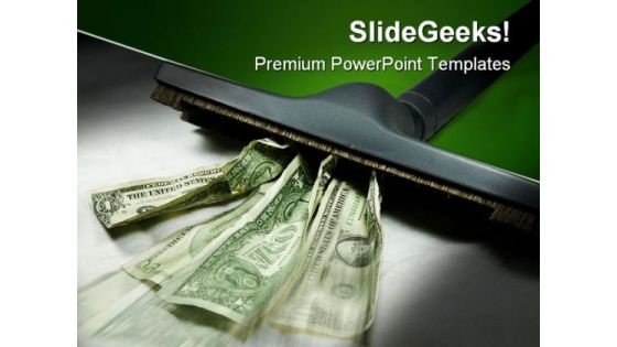Sucker Cash Money PowerPoint Templates And PowerPoint Backgrounds 0611