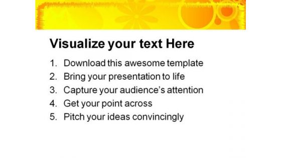 Summer Abstract Background PowerPoint Themes And PowerPoint Slides 0511