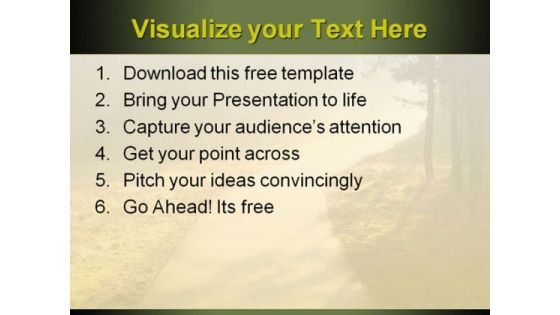 Sunrays PowerPoint Template