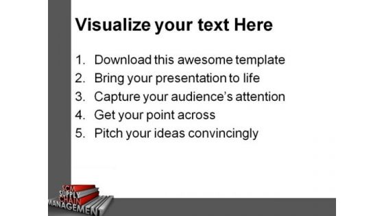 Supply Chain Management Business PowerPoint Themes And PowerPoint Slides 0611