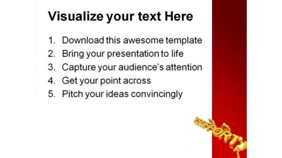 Support People Business PowerPoint Themes And PowerPoint Slides 0511