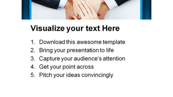 Support People PowerPoint Themes And PowerPoint Slides 0511