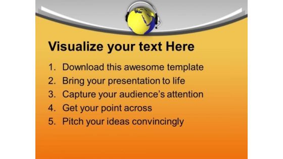 Support Wireless Communication PowerPoint Templates Ppt Backgrounds For Slides 0613