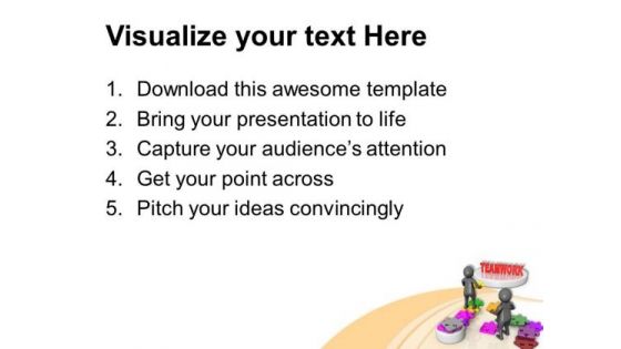 Support Your Team For Success PowerPoint Templates Ppt Backgrounds For Slides 0713