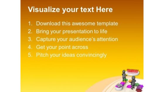 Support Your Team For Success PowerPoint Templates Ppt Backgrounds For Slides 0713