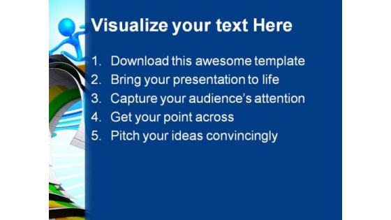 Surfing On Business Reports Success PowerPoint Templates And PowerPoint Backgrounds 0911