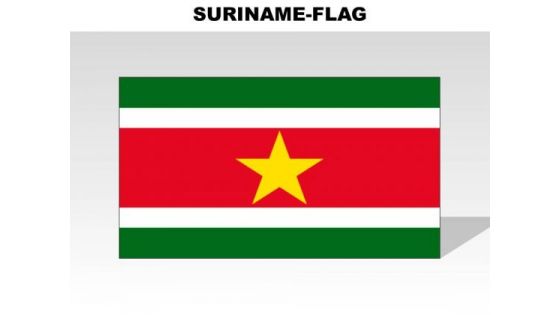 Suriname Country PowerPoint Flags