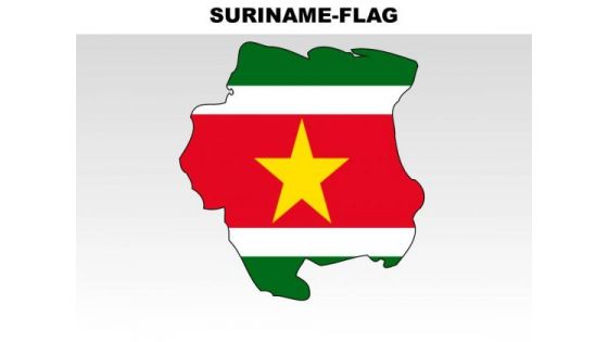 Suriname Country PowerPoint Flags