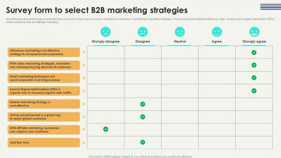 Survey Form To Select Digital Marketing Strategies Improve Enterprise Sales Formats Pdf Survey Form To Select Digital Marketing Strategies Improve Enterprise Sales Formats Pdf