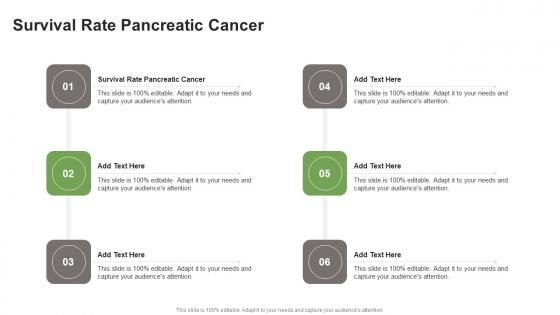 Survival Rate Pancreatic Cancer In Powerpoint And Google Slides Cpb
