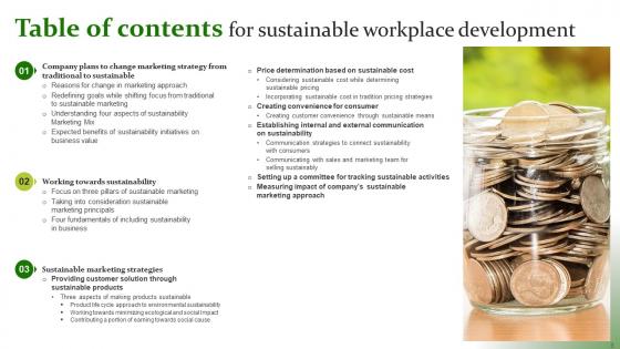 Sustainable Workplace Development Ppt Powerpoint Presentation Complete Deck With Slides