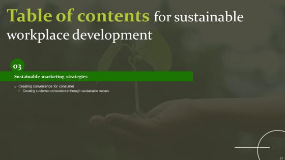 Sustainable Workplace Development Ppt Powerpoint Presentation Complete Deck With Slides
