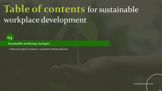 Sustainable Workplace Development Ppt Powerpoint Presentation Complete Deck With Slides