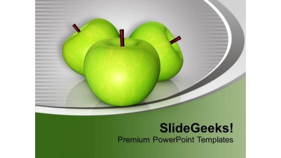 Sweet Fruits Good For Health PowerPoint Templates Ppt Backgrounds For Slides 0713