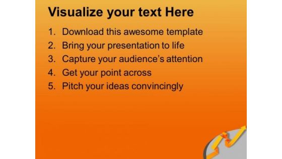 Sweet Home Illustration With Shining Arrow PowerPoint Templates Ppt Backgrounds For Slides 0213