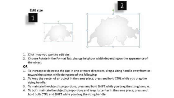 Switzerland Country PowerPoint Maps