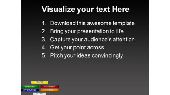 Swot Analysis01 Business PowerPoint Themes And PowerPoint Slides 0811
