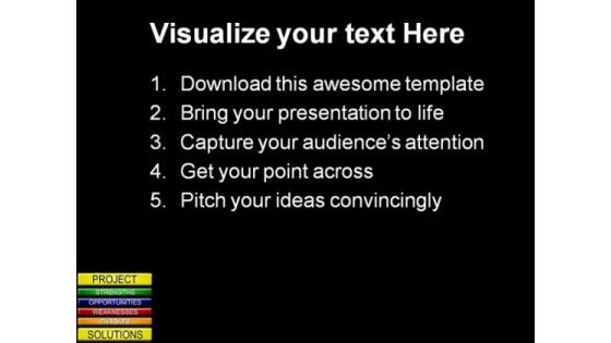 Swot Analysis Business PowerPoint Templates And PowerPoint Backgrounds 0811