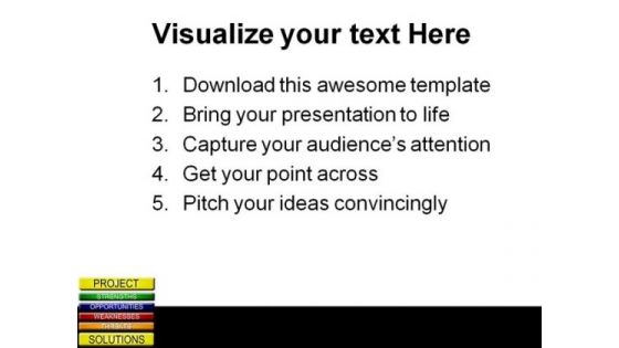 Swot Analysis Business PowerPoint Themes And PowerPoint Slides 0811