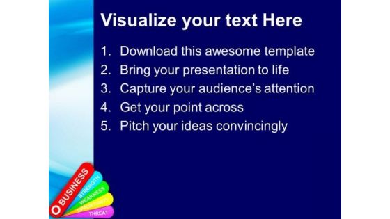 Swot Analysis Tag Symbol PowerPoint Templates And PowerPoint Themes 0912