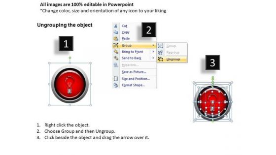 Symbol Light Bulb PowerPoint Slides And Ppt Template Diagrams