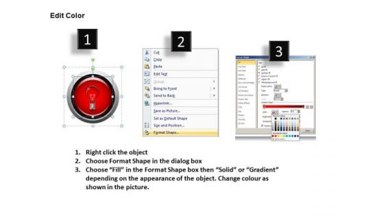 Symbol Light Bulb PowerPoint Slides And Ppt Template Diagrams