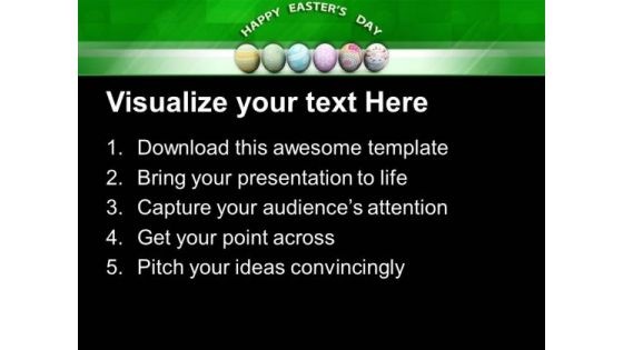 Symbol Of Easter Festival PowerPoint Templates Ppt Backgrounds For Slides 0313