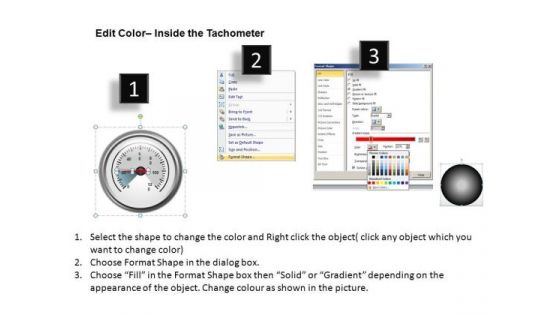Symbol Tachometer Full Dial PowerPoint Slides And Ppt Template Diagrams