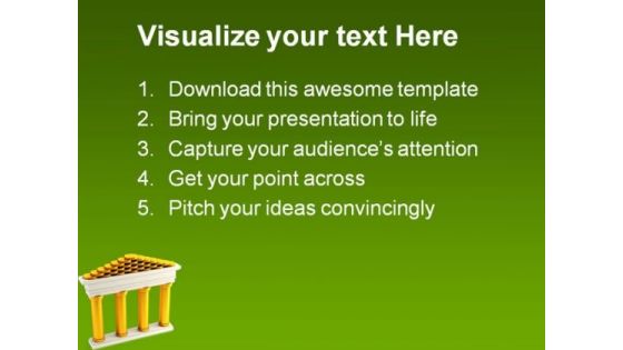 Symbolic Bank Money PowerPoint Themes And PowerPoint Slides 0511