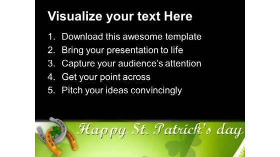 Symbols And Traditions Of St Patricks Day PowerPoint Templates Ppt Backgrounds For Slides 0213