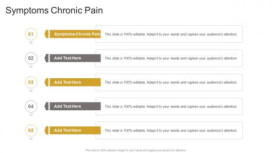 Symptoms Chronic Pain In Powerpoint And Google Slides Cpb Symptoms Chronic Pain In Powerpoint And Google Slides Cpb