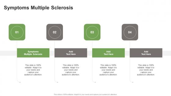 Symptoms Multiple Sclerosis In Powerpoint And Google Slides Cpb