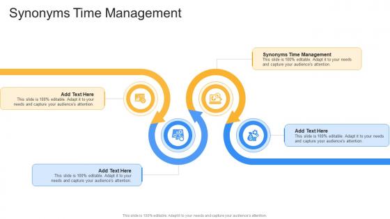 Synonyms Time Management In Powerpoint And Google Slides Cpb