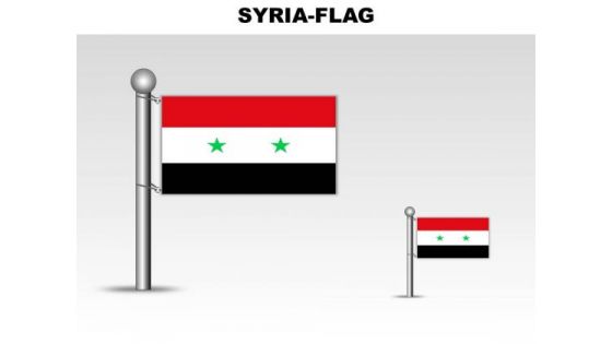 Syria Country PowerPoint Flags
