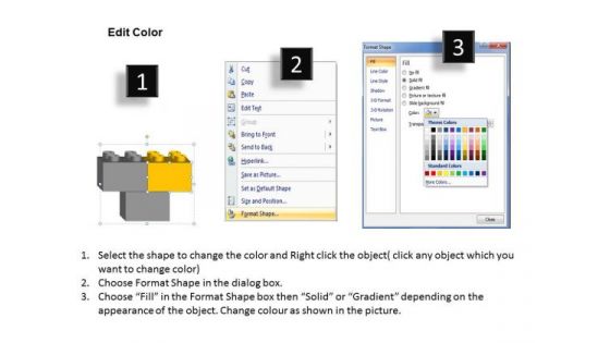 T-shaped Blocks To Specific Process Ppt Business Plans Examples PowerPoint Slides