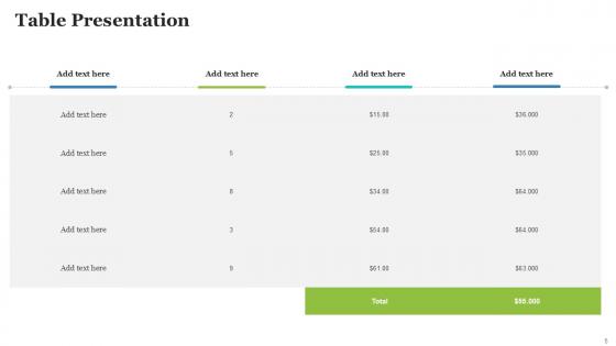 Table Bundle Powerpoint Ppt Templates And Slides