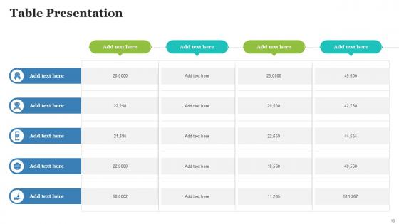 Table Bundle Powerpoint Ppt Templates And Slides