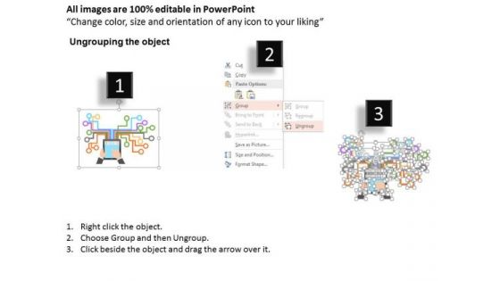 Tablet For Finance Planning And Analysis PowerPoint Template
