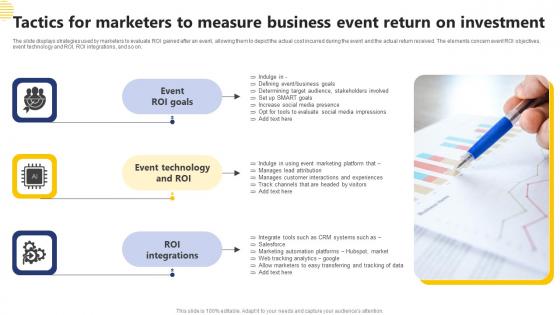 Tactics For Marketers To Measure Business Event Return On Investment Infographics Pdf Tactics For Marketers To Measure Business Event Return On Investment Infographics Pdf