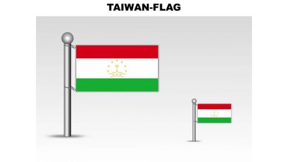 Tajikistan Country PowerPoint Flags