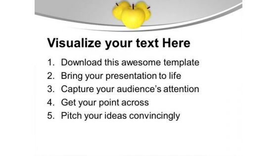 Take A Balance Diet PowerPoint Templates Ppt Backgrounds For Slides 0613