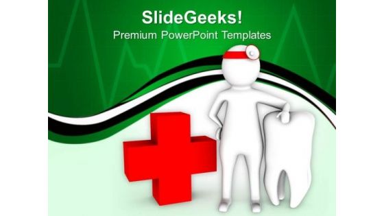 Take Care Of Dental Health PowerPoint Templates Ppt Backgrounds For Slides 0713