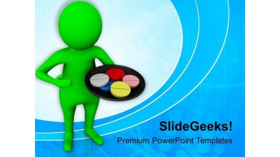 Take Right Medicine PowerPoint Templates Ppt Backgrounds For Slides 0813