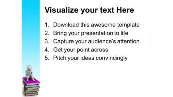 Take The Advantage Of Books PowerPoint Templates Ppt Backgrounds For Slides 0513
