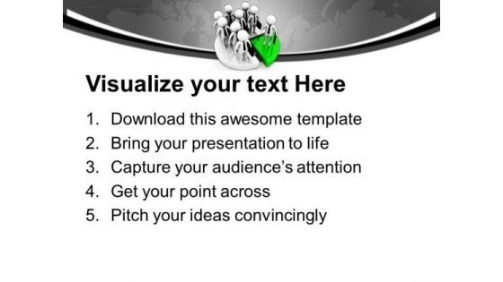 Take Your Part In Business Relation PowerPoint Templates Ppt Backgrounds For Slides 0613