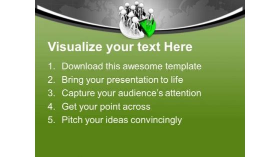 Take Your Part In Business Relation PowerPoint Templates Ppt Backgrounds For Slides 0613