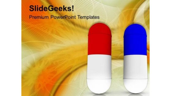Taking The Right Medicine Is Important PowerPoint Templates Ppt Backgrounds For Slides 0613