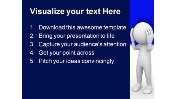 Talking Goes Wrong People PowerPoint Backgrounds And Templates 1210