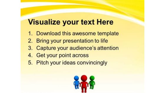 Talking People Business PowerPoint Templates And PowerPoint Themes 0712